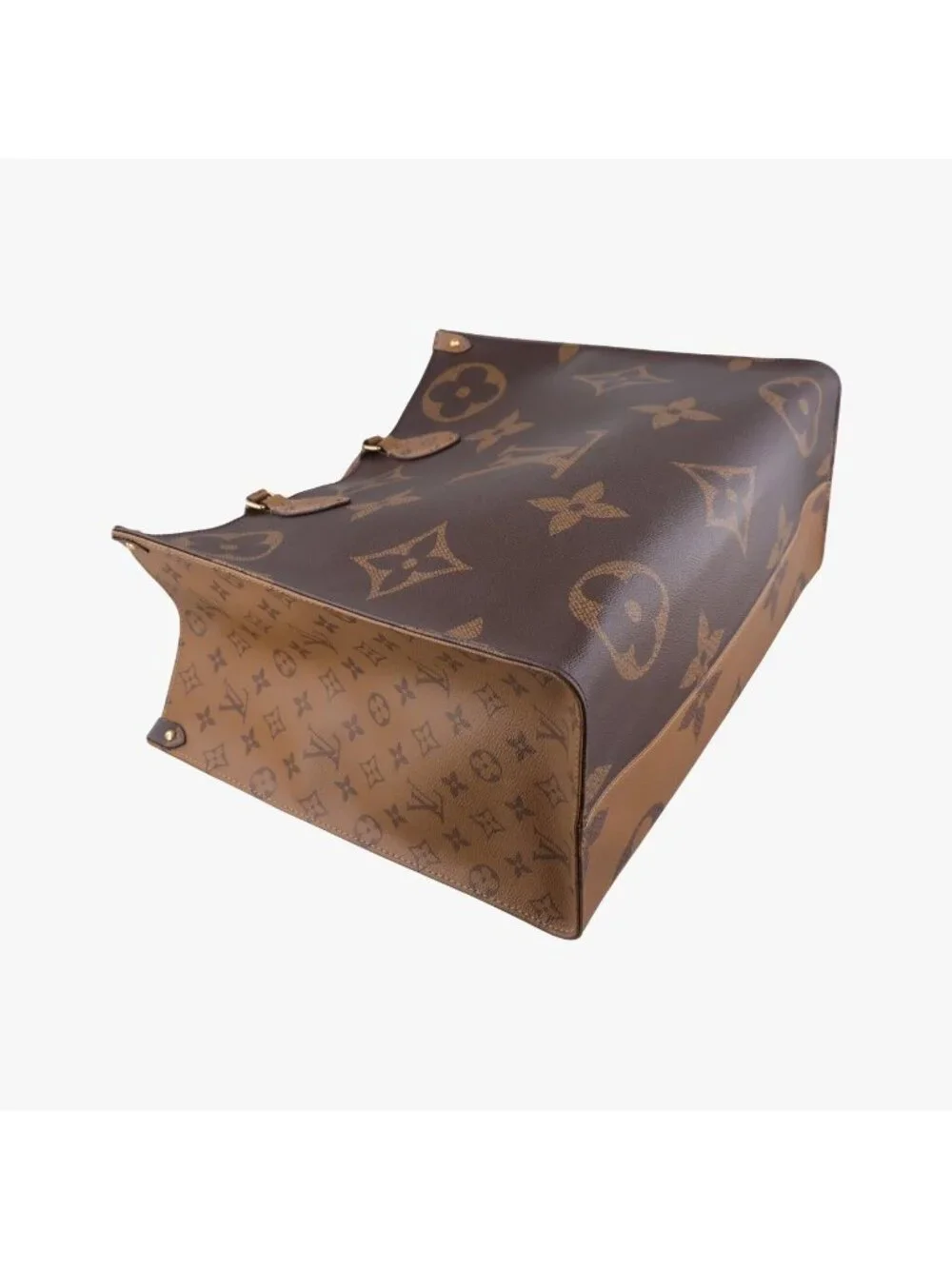 Louis Vuitton On The Go GM Monogram Brown Canvas Tote